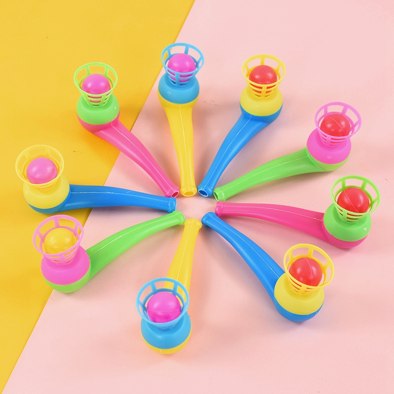 Bosu Ball Balance - 10/20Pcs Colorful Blowing Pipe Magic Floating