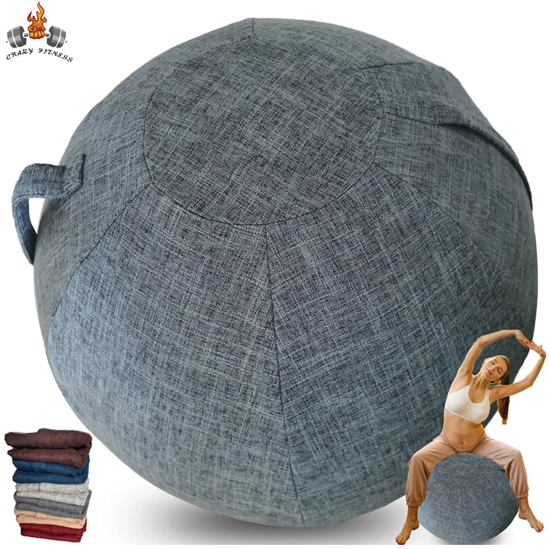 Bosu Ball Balance - 55/65/75cm Yoga Ball Protective Cover Gym