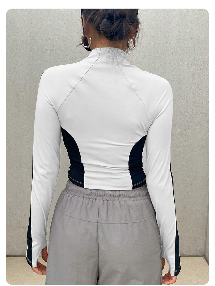 Yoga Clothes Stand Up Collar J - огляд і ціна Yoga Fitness Jacket