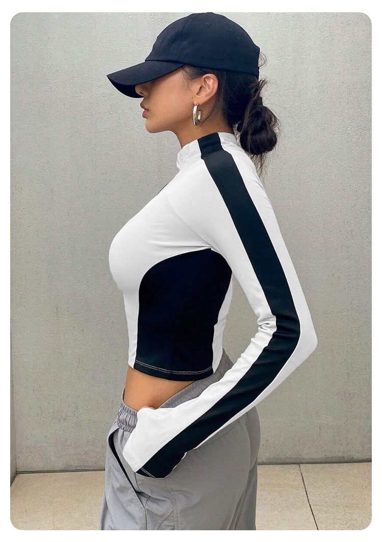 Yoga Clothes Stand Up Collar J - огляд і ціна Yoga Fitness Jacket