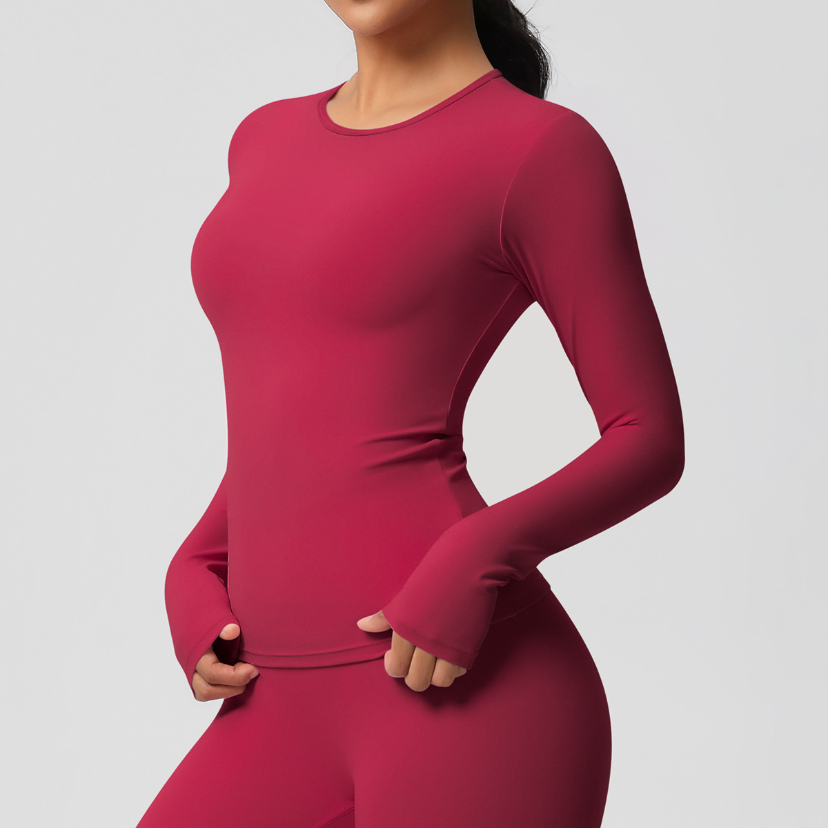 Women's Two-side Brushed Solid - огляд і ціна Fitness Yoga Only For Women