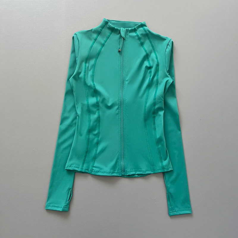 Women Full Zip Long Sleeve Ath - огляд і ціна Yoga Fitness Jacket