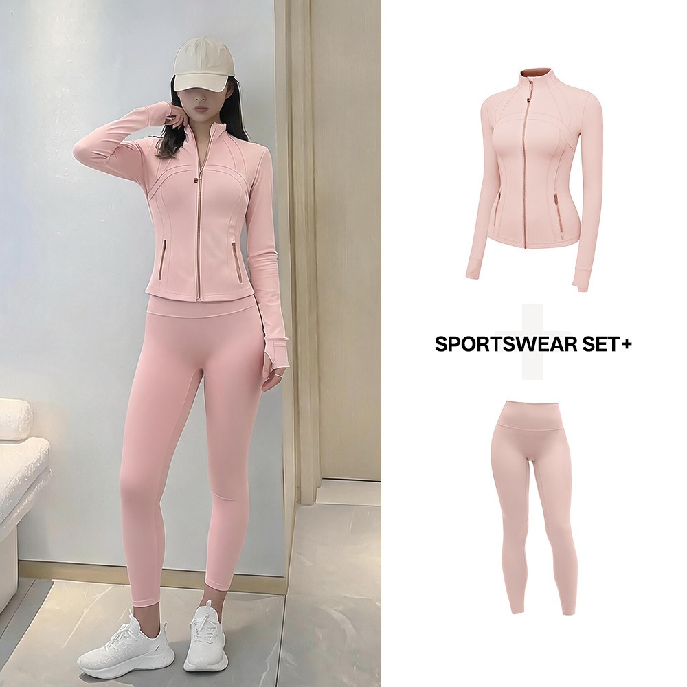 Women's Yoga Set Stand Collar  - огляд і ціна Yoga Fitness Jacket
