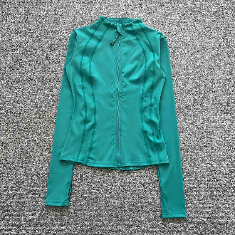 Stand collar zipper sports sui - огляд і ціна Yoga Fitness Jacket