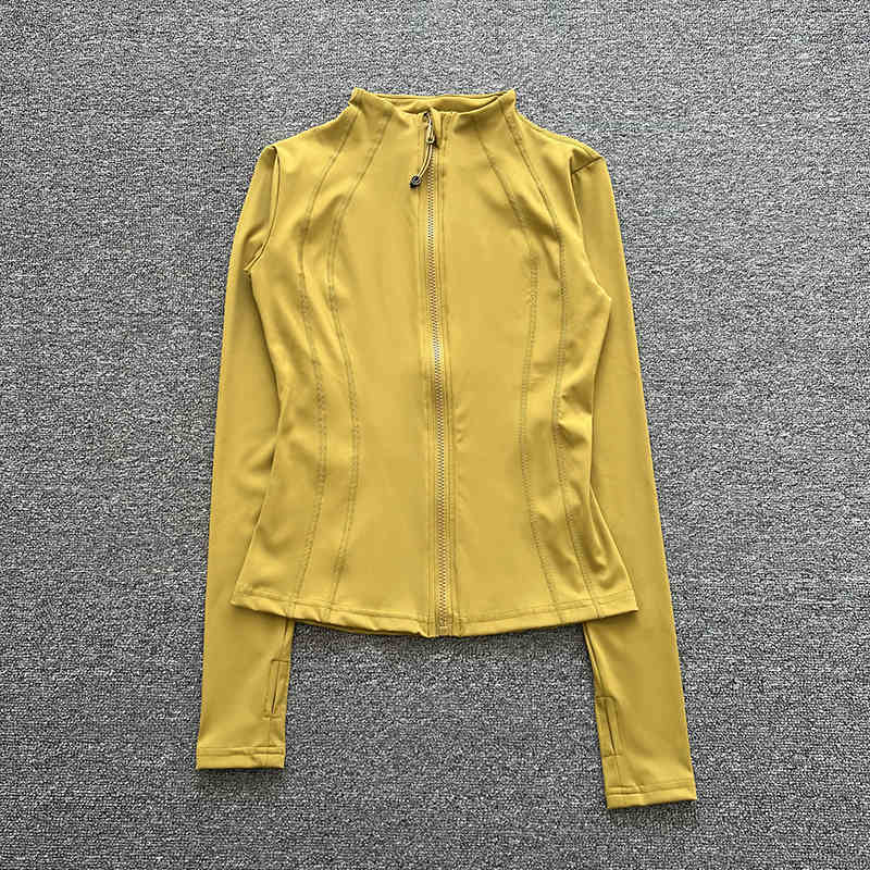 Stand collar zipper sports sui - огляд і ціна Yoga Fitness Jacket