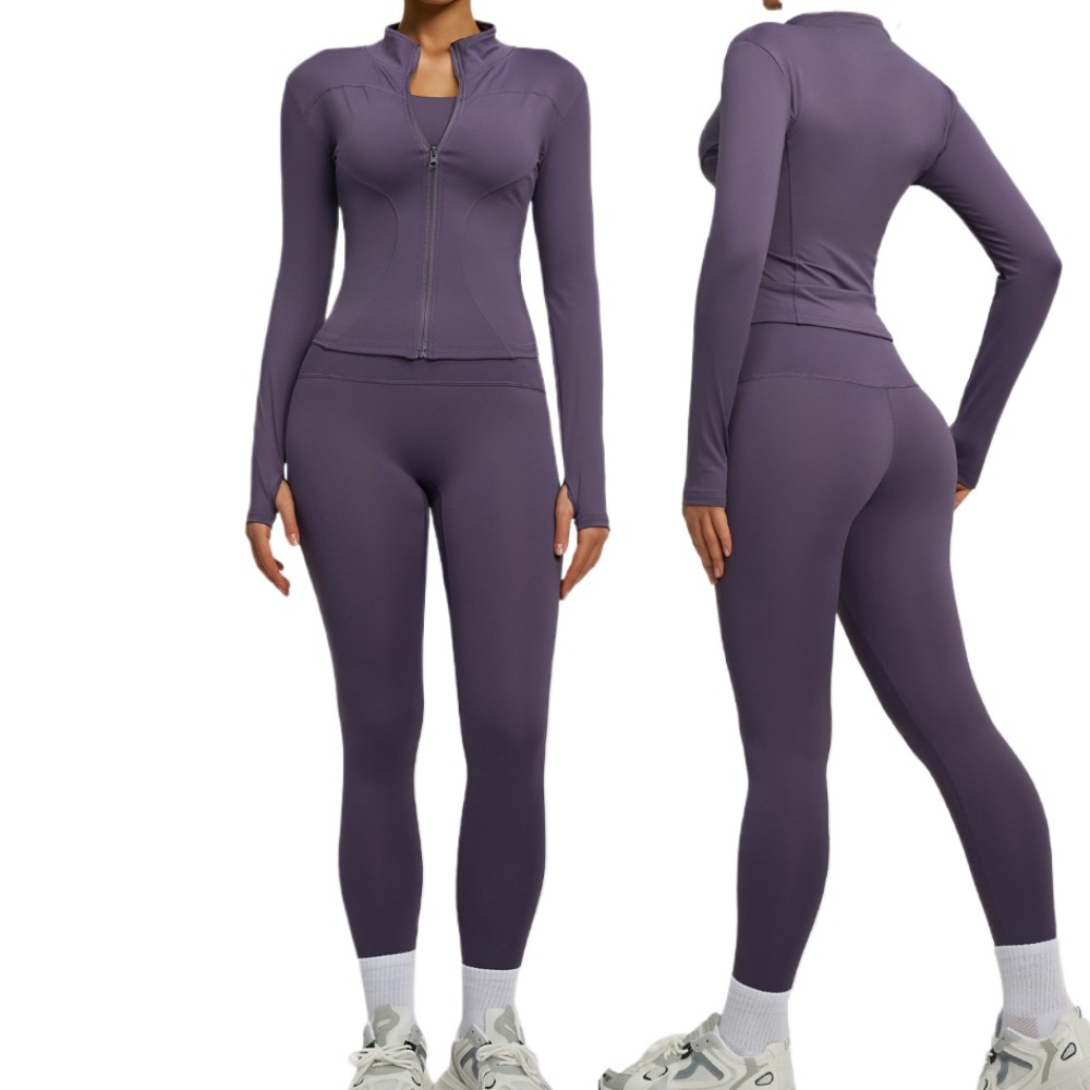 2PCS Jacket Yoga Sets Women Lo - огляд і ціна Yoga Fitness Jacket